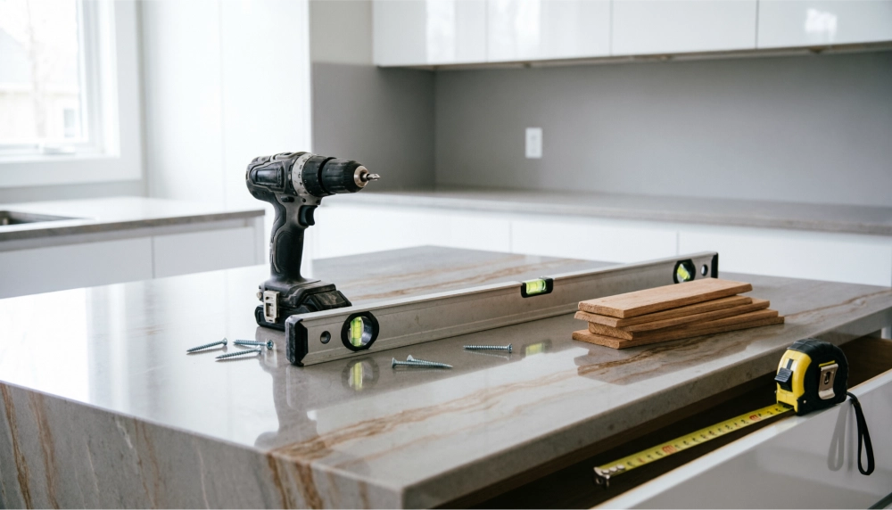 Essential Tools and Preparation for Quartz Installation