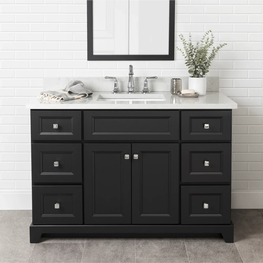 3 Main Types of Corner Bathroom Vanities to Consider